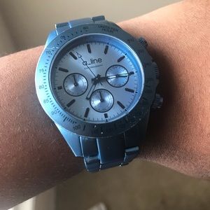 Matte Blue watch by A_Line